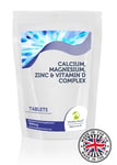 Calcium Magnesium Zinc & Vitamin D Tablets Complex Pack of 30 Pills