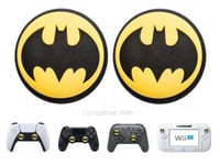 2x PS5 BATMAN Thumb Grips Caps Covers Switch Pro/Xbox 360 Controller/PS4/Wii U