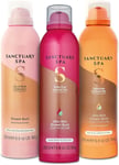 Sanctuary Spa Shower Burst Trio | Signature | Ruby Oud | Lily and Rose Shower B
