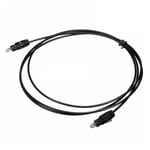 cable cable audio numerique optique toslink spdif optical fiber od2.2 maison sky tv longueur: 1.5m my00579