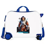 Disney Lightyear Children's Suitcase White 50x39x20cm Rigid ABS Combination Closure Side 34L 1.8 kg 4 Wheels