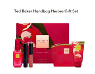 TED BAKER ❤️ HandBag Heroes GIFT SET BOX ❤️ Spray. Lotion. Gloss. Mascara. Pouch