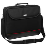Laptop bag suitable for HP ProBook 450 G7, notebook case, shoulder bag, briefcase with reinforced protective frame, HQ black