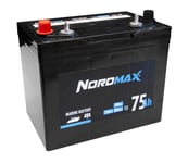 Nordmax AGM Marin 12V 80Ah, dubbla poler