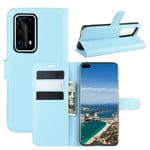 huawei Huawei P40 Pro Plus PU Wallet Case Light Blue