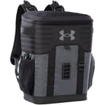Under Armour unisex adult 25-Can UA 25 Can Backpack Cooler, Pitch Grey, OSFA US