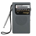 Modèle 3 gris - Mini Radio FM avec haut-parleur AM et prise casque, réveil d'urgence, Portable, récepteur Rad