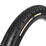 Panaracer Gravel King X1 TLR Tyre - 700c Black / Brown 45mm Clincher Folding Black/Brown