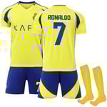 2024-2025 Al-Nassr FC fotbollströjor för barn nr 7 Ronaldo 20
