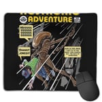 Alien Comic Book Cover Nostromo Adventures Customized Designs Non-Slip Rubber Base Gaming Mouse Pads for Mac,22cm×18cm， Pc, Computers. Ideal for Working Or Game