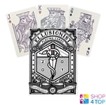 The Illusionist Deck Limited Edition Playing Cards Team Black White New