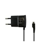 Chargeur compact Samsung E2350B cable micro-usb 700mA, noir