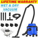 2800W Wet & Dry Vacuum Cleaner Industrial Water and Dirt 3-in-1 Blower Vac 15L