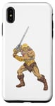 Coque pour iPhone XS Max Masters Of The Universe Drapeau vieilli He-Man
