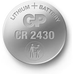 10 st GP CR2430 batteri, 1 st.