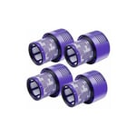 4 filtres V10 pour aspirateur Dyson, lot de 4 filtres de rechange pour aspirateur Dyson V10, V10 Absolute, V10 Animal, V10 Motorhead, SV12 pièce de
