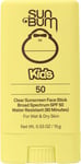 Sun Bum Kids SPF 50 Clear Sunscreen Face Stick | Wet or Dry Application | Hawaii