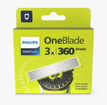 Philips OneBlade Replacement 360 Pack of 3