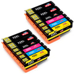 Cartouches compatibles Canon PG-545 CL-546 XL pour PIXMA MG2555S MG2950S MG2955 MG3050 MG3051 MG3052 MG3053 MX495 MX490