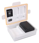 Patona Storage box for batteries and memory cards for Canon LP-E6 Sony NP-FZ100 Nikon EN-E 150201906 (Kan sendes i brev)