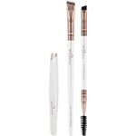 Luvia Cosmetics Brushes Brush Set Prime Vegan Brow Kit Duo + Definer Precision Tweezer 1 Stk.
