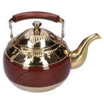 1.5L Gold Tea Kettle with Exquisite Spout Design for Home Kitchen UK