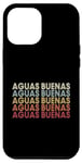 iPhone 13 Pro Max Aguas Buenas Puerto Rico Aguas Buenas PR Vintage Text Case