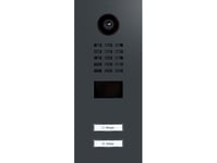 Doorbird D2102v Utomhusenhet Ip-Video Dörrintercom Lan Rostfritt Stål, Ral 7016 (Satin)