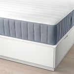 IKEA NORDLI sängstomme m förvaring och madrass 120x200 cm