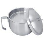 Stainless Steel Noodle Bowl Double-Walled Insulated Bowls Noodle Pot Ramen Cooker for Rice Noodles Salad