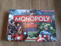 Monopoly Marvel Avengers Edition Board Game, Hasbro, Complete VGC made in USA