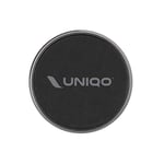 UNIQO Support de téléphone magnétique Circulaire pour Voiture avec Clip d'aération