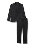 JACK & JONES Men's Jprcosta Suit, Black/fit: Super Slim fit, 54