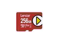 Minne Micro Sdxc 256Gb Uhs-I Play Lmsplay256g-Bnsng Lexar