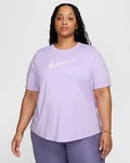 Nike One Swoosh Women's Dri-FIT Short-Sleeve Running Top (Plus Size)