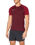 Nike Trophy III SS Maillot Homme, Team Red/Gym Red/Gym Red/Blanc, FR : M (Taille Fabricant : M)