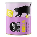 Sparpack: Cosma Snackies XXL Maxi Tube frystorkat kattgodis - 3 x kyckling (3 x 200 g g)