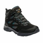 Regatta Holcombe Iep Mid Walking Boots (black/deep Lake)