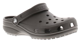 Crocs Older Childrens Sandals Classic Clog Children Slip On black UK Size