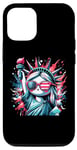 Coque pour iPhone 12/12 Pro Statue of Liberty Cute NYC New York City Manhattan Women