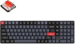 Keychron K17 Pro - Hot Swap Red Kabling, Trådløs Nordisk Tastatur