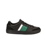 Lacoste Courtline 319 1  Lace-Up Black Suede Leather Mens Trainers 38CMA0074 1B4