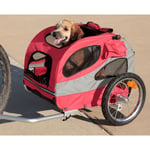 PetSafe Cykelvagn för hund Happy Ride M röd 444459