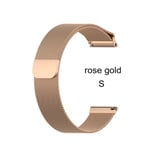 Magnetic Loop Band Stainless Steel Strap Watch Bands Rose Gold S