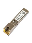 MikroTik S-RJ01 - SFP (mini-GBIC) transceiver module - 1GbE - 10Base-T 100Base-TX 1000Base-T - SFP (mini-GBIC) / RJ-45