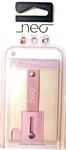 Neo Phone Universal Adhesive Wallet/Kickstand/ Grip Lilac/ White, UK Seller