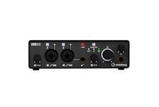 Steinberg IXO22, Interface audio 2 x 2 USB 2.0 avec deux préamplificateurs micro, incluant les logiciels Cubase AI et Cubasis LE, Noir