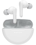 Belkin SoundForm Nano 2 Écouteurs Bluetooth pour Enfants (Micro intégré, autonomie de 28 h, Volume limité à 85 DB, Indice d'étanchéité IPX5, pour iPhone, iPad, Galaxy, etc.) - Blanc