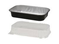 Aluminiumbricka Ready2cook 1400 Ml 265X162x47 Mm Svart,2 St X 150 St/Krt