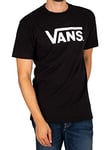 Vans Men's Classic Vans Drop V T-Shirt, Black-white, XS